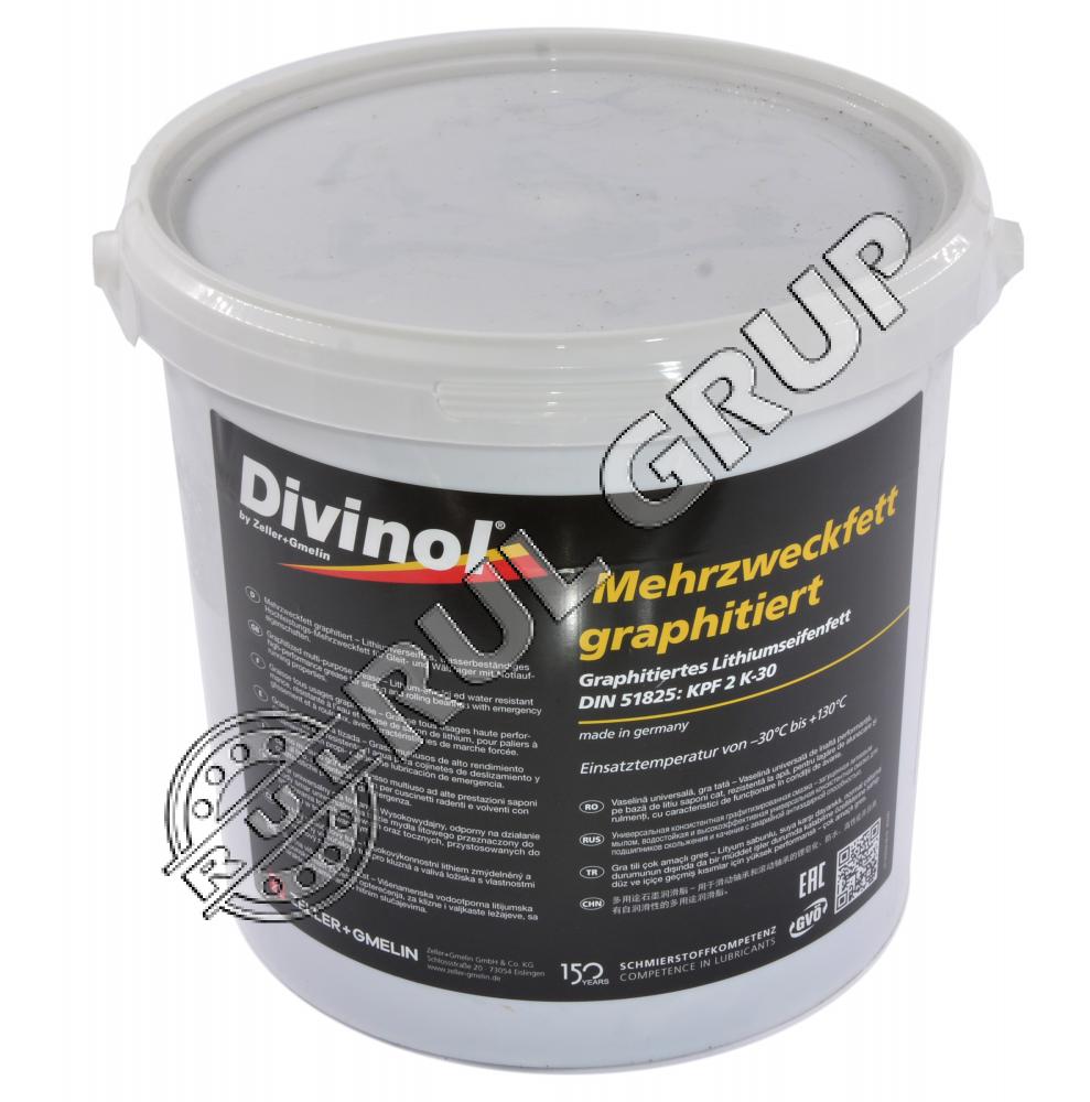 VASELINA MEHRZWECKFETT GRAPHIT 5KG DIVINOL 